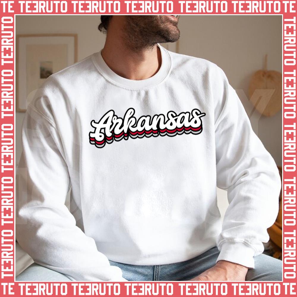 Astate Arkansas Typography Unisex Sweatshirt