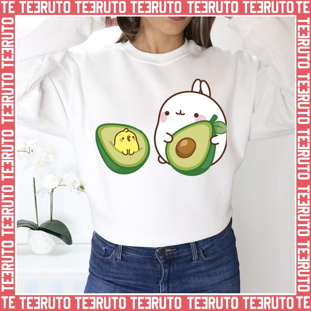 Avocado Design Molang & Piu Piu Unisex Sweatshirt