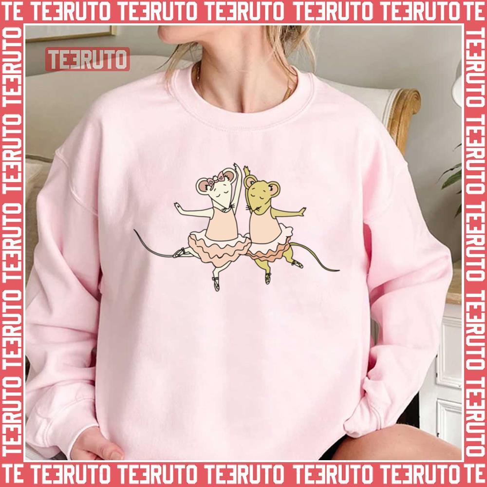 Ballerina Mouse And Anya Friend Art Unisex Sweatshirt