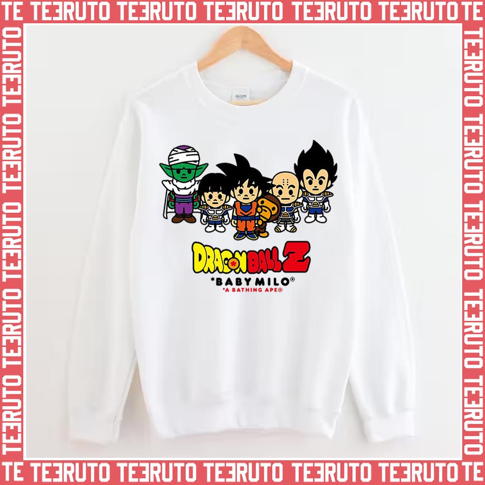 Bape Baby Milo Dragon Ball Z Rare Collab Unisex Sweatshirt