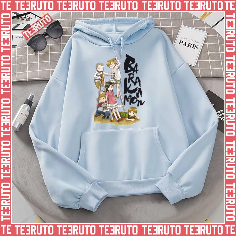 Barakamon’s Cute Characters Manga Unisex Hoodie