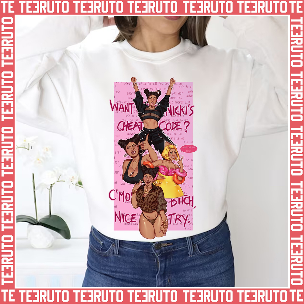 Barbie Tingz Nicki Minaj Fanart Unisex Sweatshirt