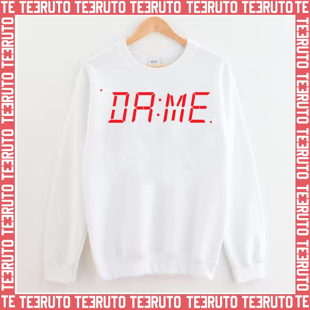 Basketball Time Damian Lillard Dame Time Unisex Sweatshirt