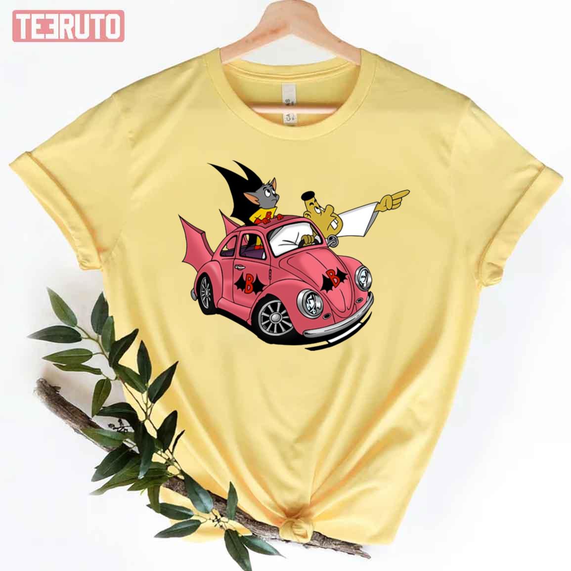 Batcar Funny Cartoon Batfink Unisex T-Shirt