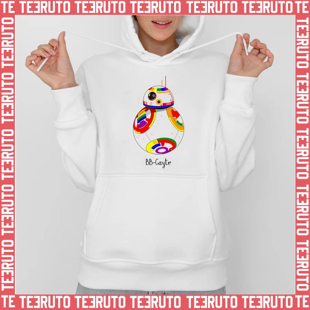 Bb Gayte Robot Lgbtq Pride Month Unisex Hoodie