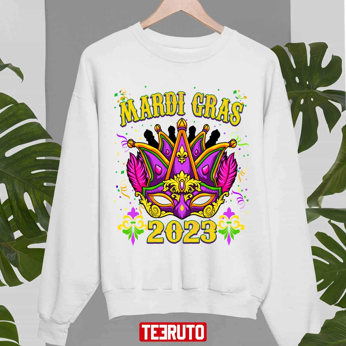 Beads Bling Mardi Gras 2023 Unisex Sweatshirt