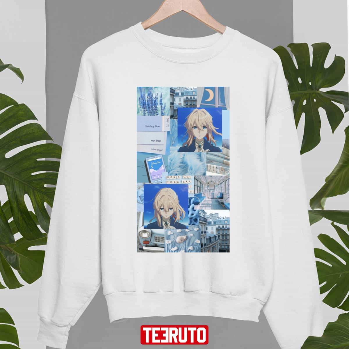 Beautiful Violeta Aesthetic Art Violet Evergarden Unisex Sweatshirt