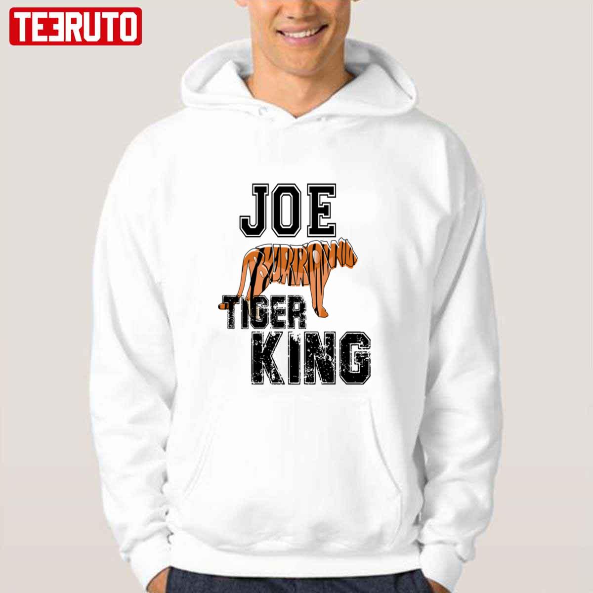 Bengals Joe Burrow Tiger King Unisex Hoodie - Teeruto