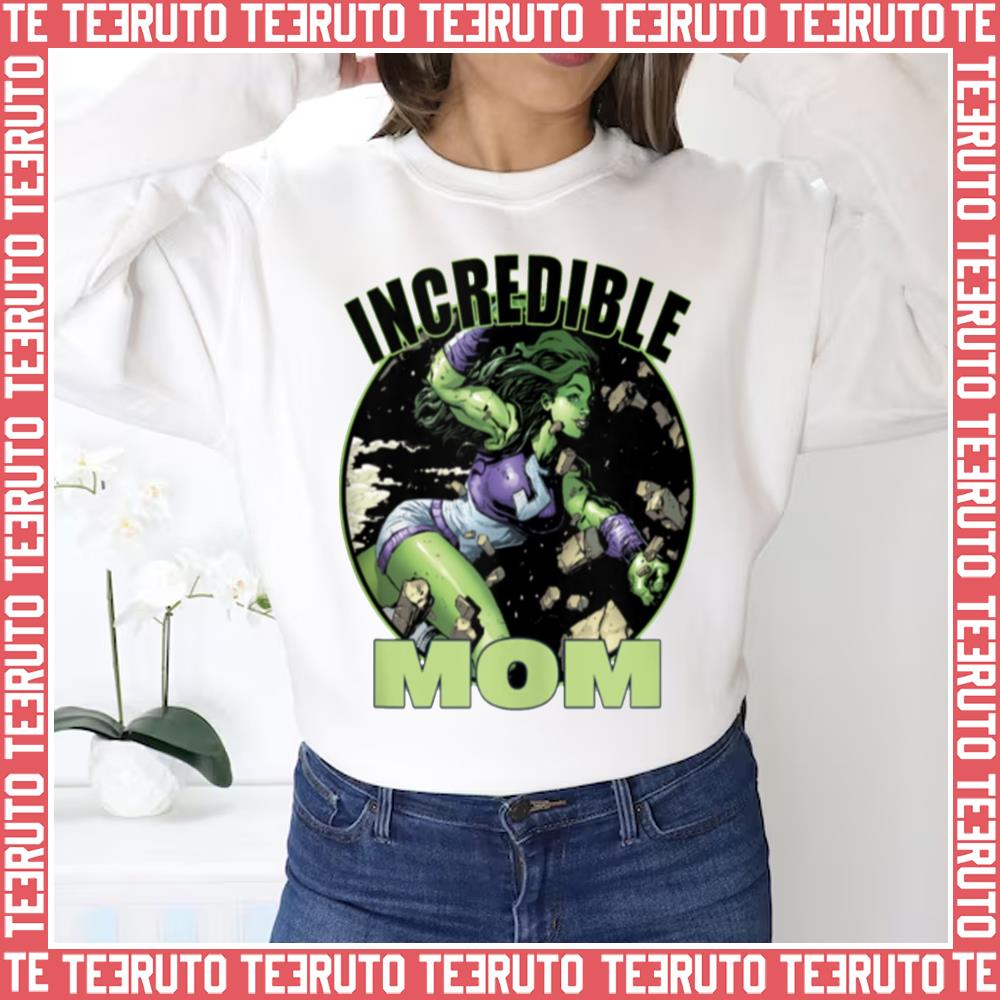 Best Mom She Hulk Parody Marvel Unisex Sweatshirt