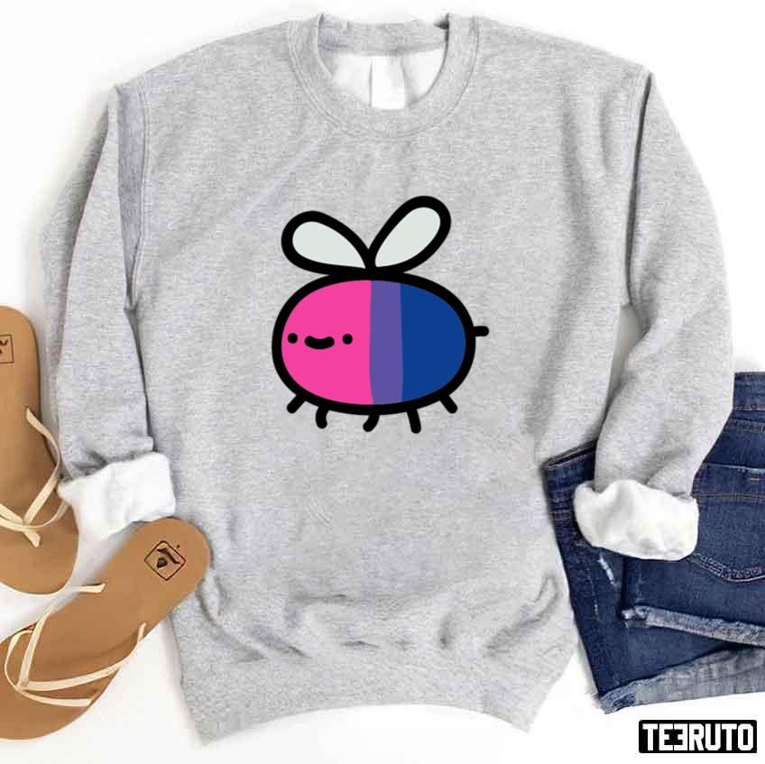 Bi Bee Funny Logo Lgbtq Pride Month Unisex Sweatshirt