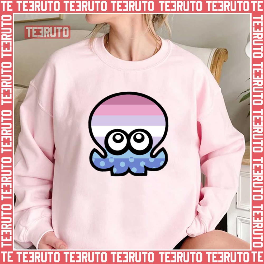 Bigender Lgbtqia Pride Octo Unisex Sweatshirt