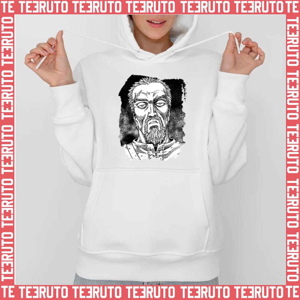 Black And White Design Askeladd Vinland Unisex Hoodie