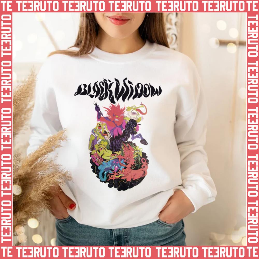 Black Widow Band Limited Edition Unisex Sweatshirt - Teeruto