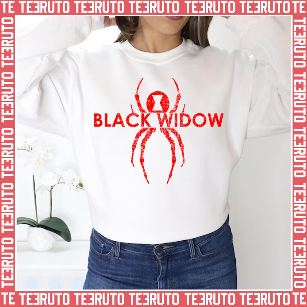 Black Widow Spider Unisex Sweatshirt