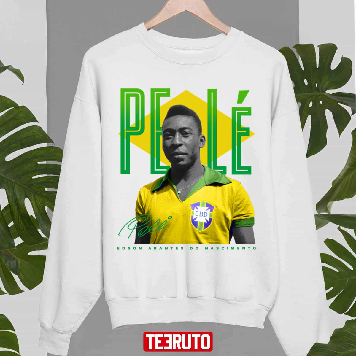 Brazil Pride Pele Brazil Flag Unisex Sweatshirt