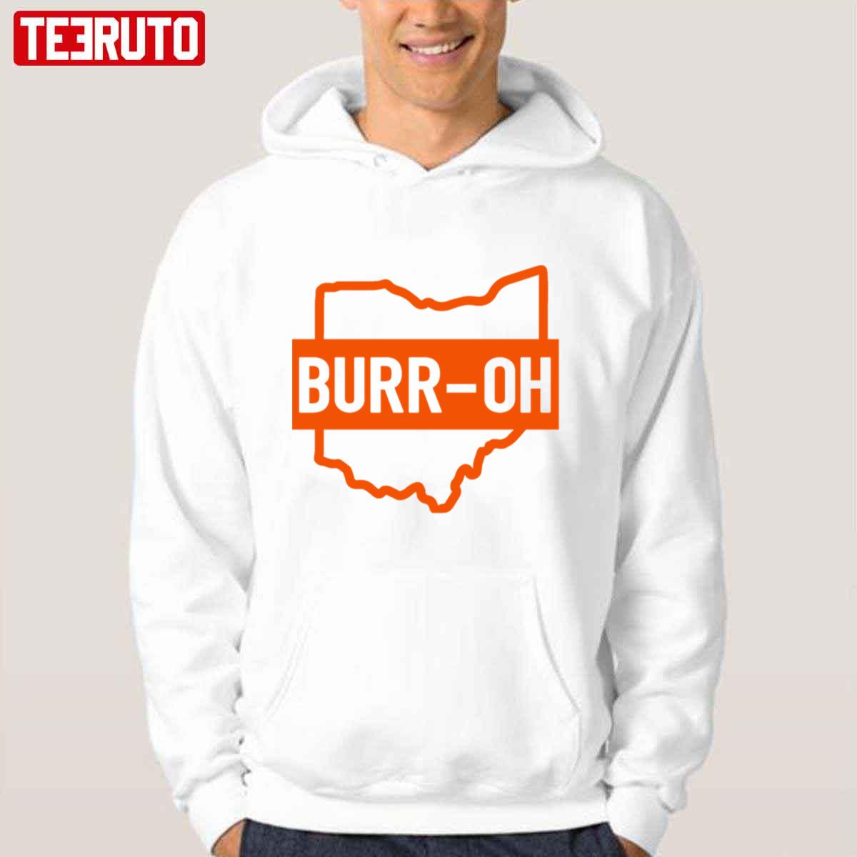 Burr Oh Joe Burrow Cincinnati Football Unisex Hoodie