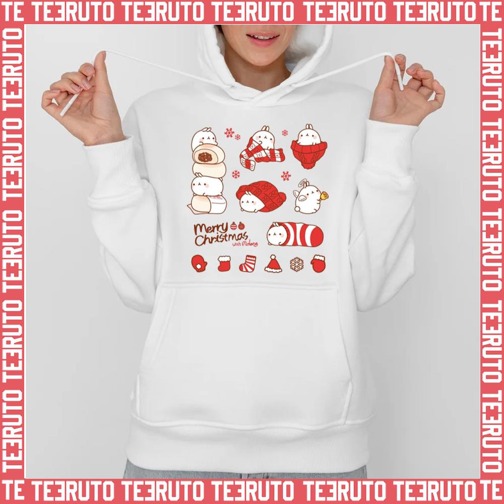 Christmas Molang Cute Collection Unisex Hoodie