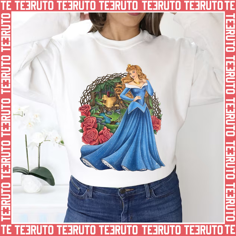 Cinderella In The Forest Disney Unisex Sweatshirt - Teeruto