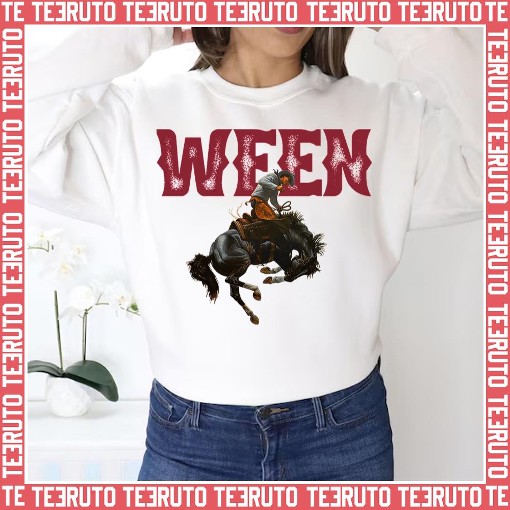 Cowboy Ween Paintin’ The Town Brown Unisex Sweatshirt