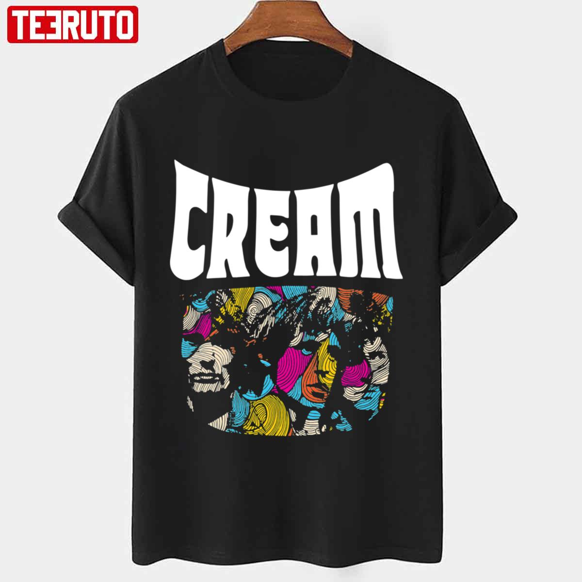 Cream Triblend Cream Rockband Unisex T-Shirt