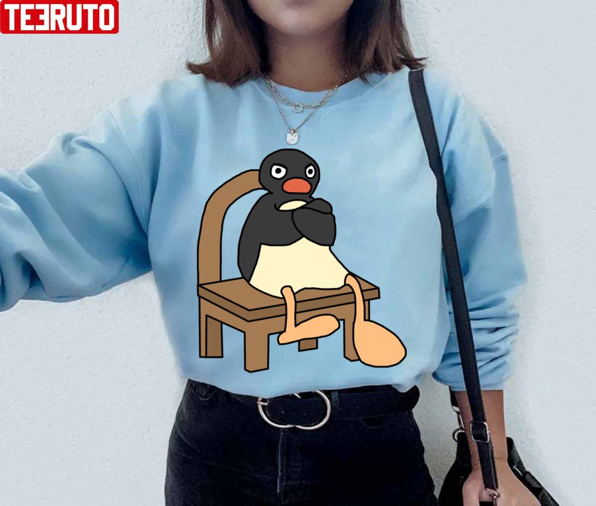 Cute Friend Angry Pingu Unisex Sweatshirt - Teeruto