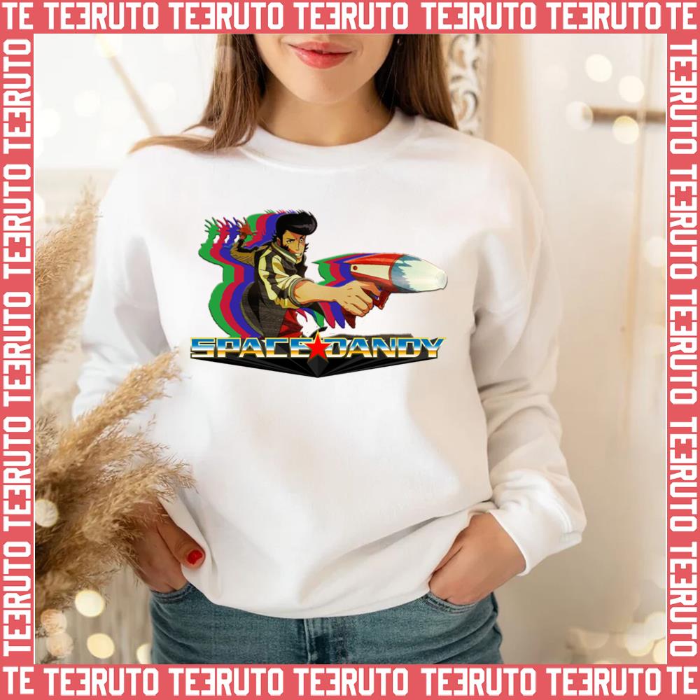 Dandy Blaster Gun Space Dandy Unisex Sweatshirt - Teeruto