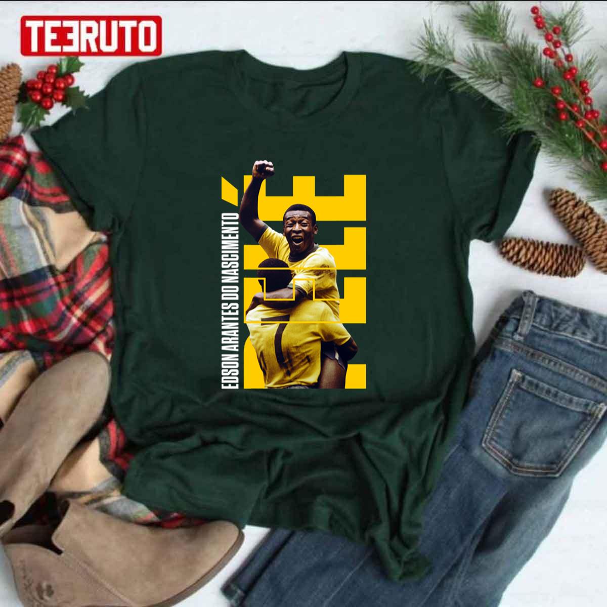 Edson Arantes do Nascimento Rip Pelé 1940 2022 Unisex T-Shirt