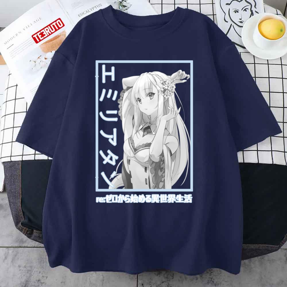 Emilia Anime Rezero Character Unisex Sweatshirt - Teeruto