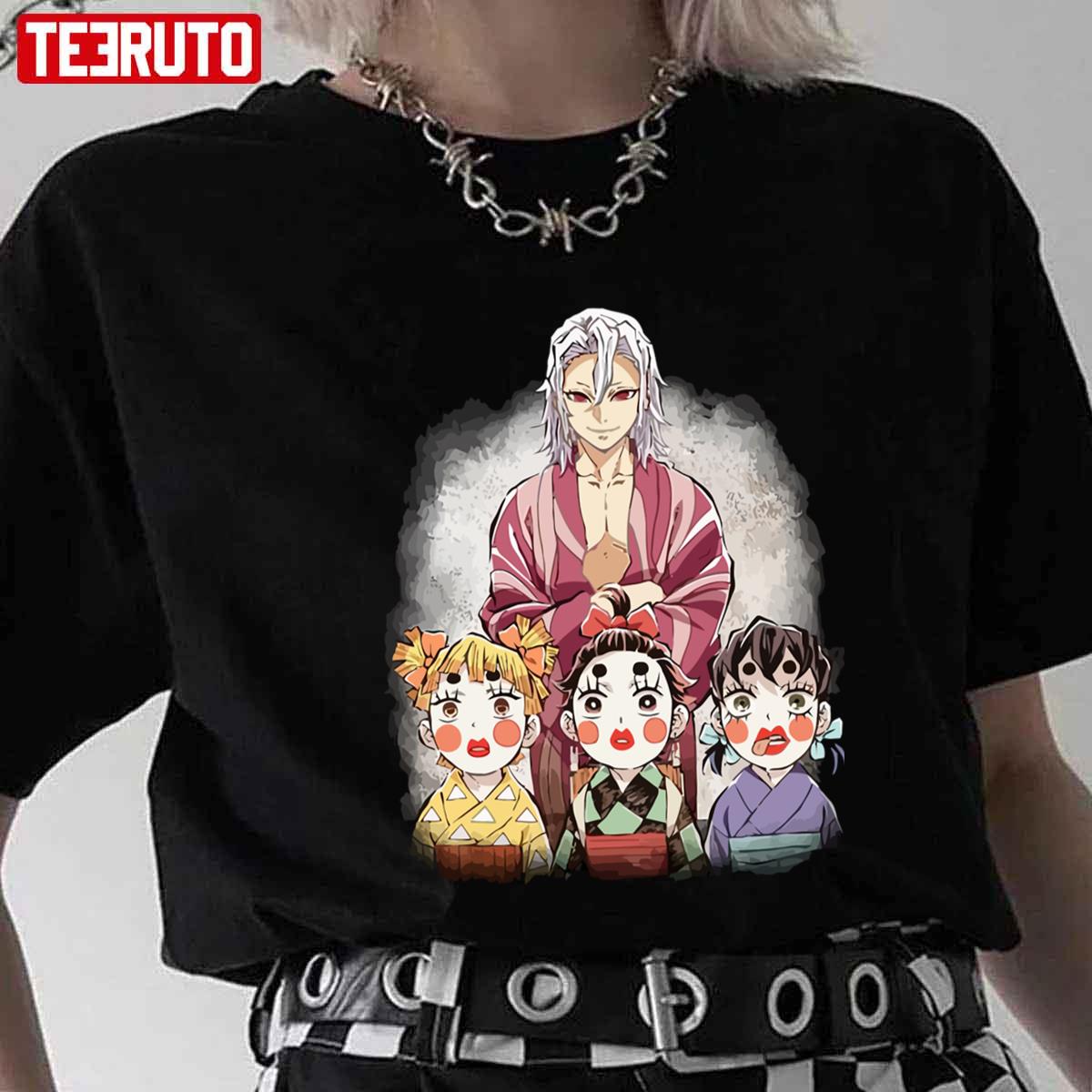 Funny Anime Demon Slayer T Shirt Fleece Blanket by Anime Art