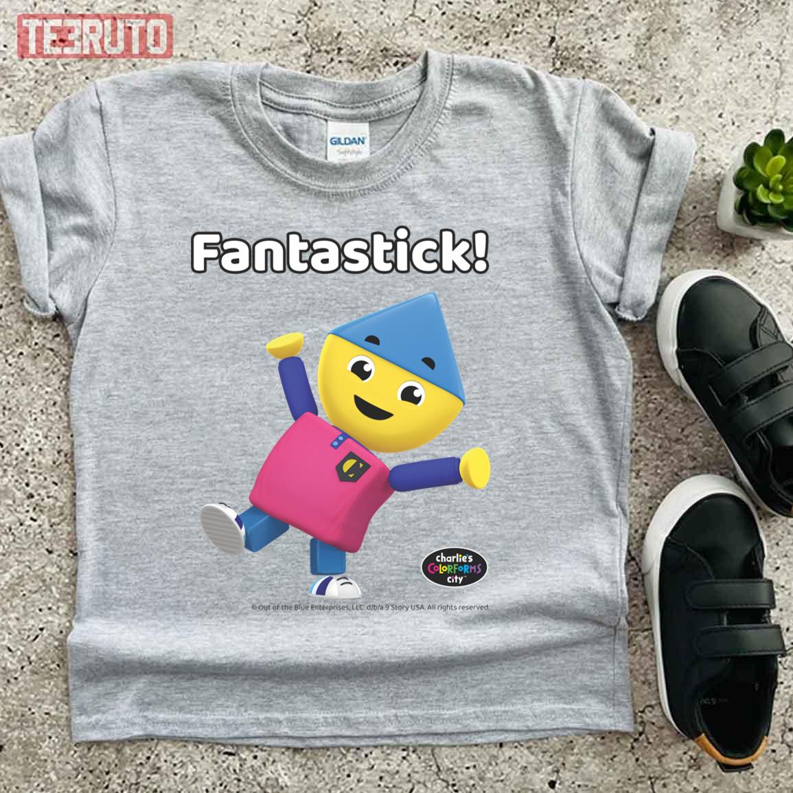 Fantastick Charlie's Colorforms City Unisex T-Shirt