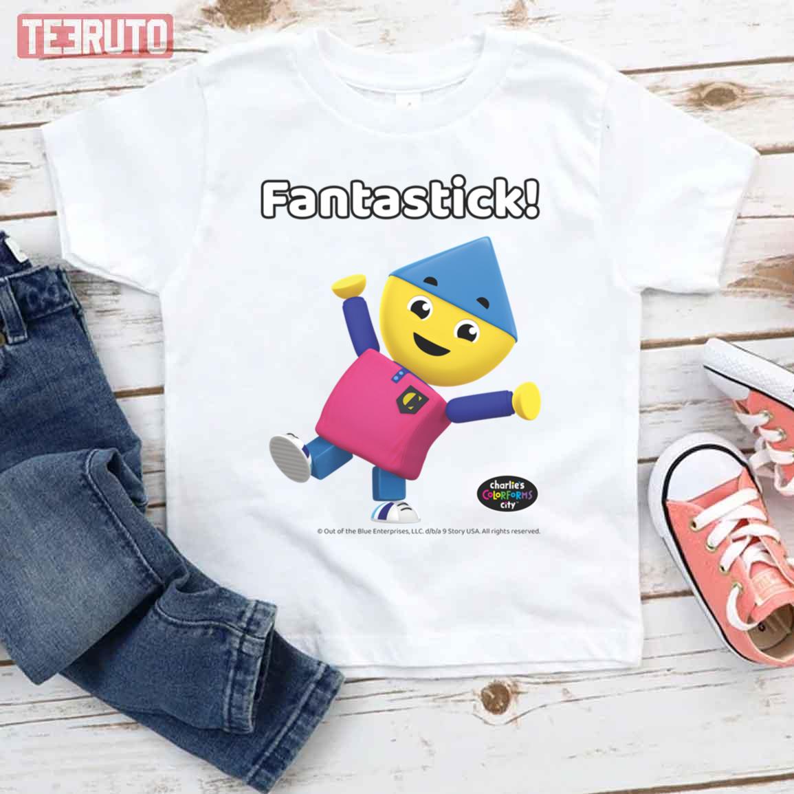 Fantastick Charlie's Colorforms City Unisex T-Shirt