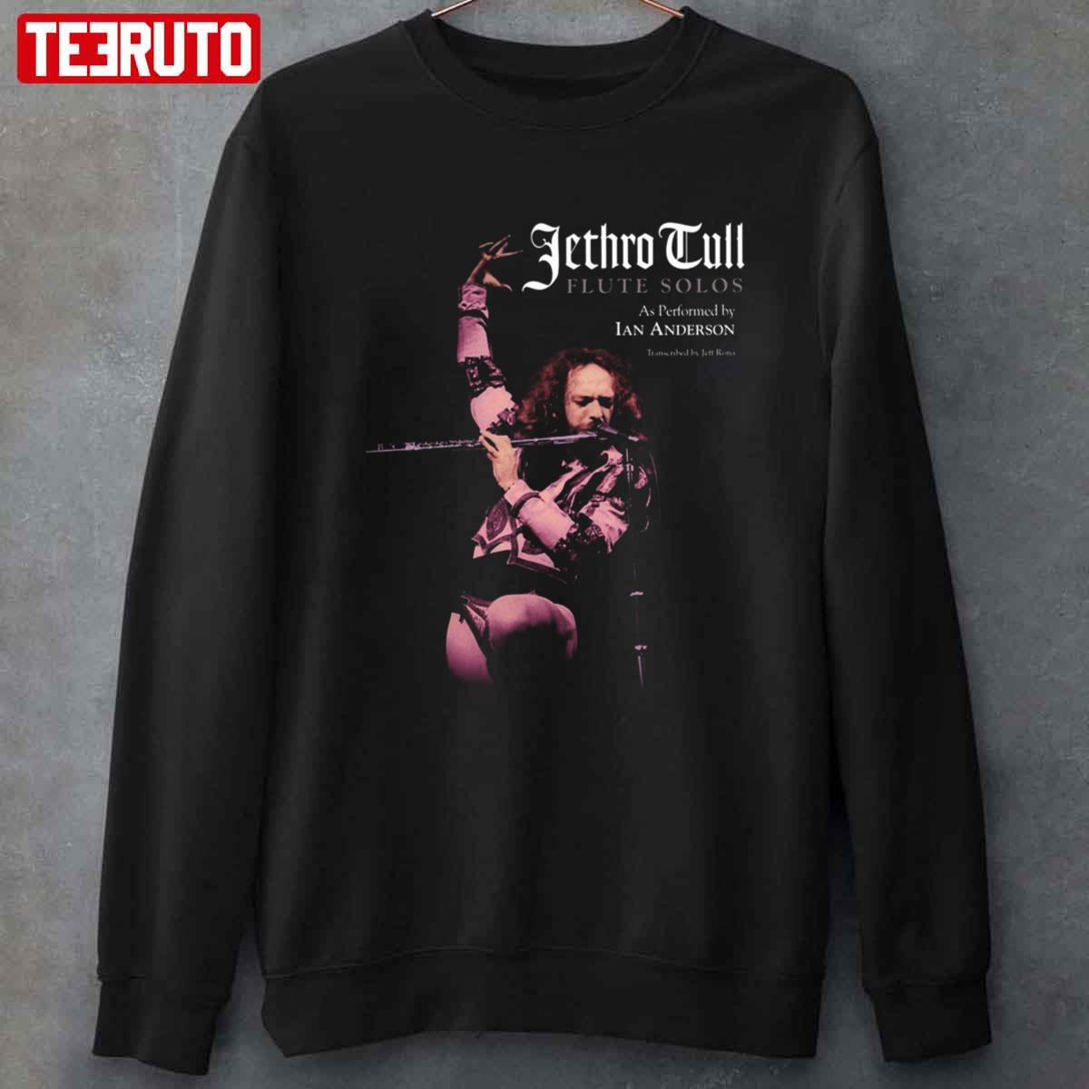 Flute Solos Best Popular Jethro Tull Unisex TShirt Teeruto