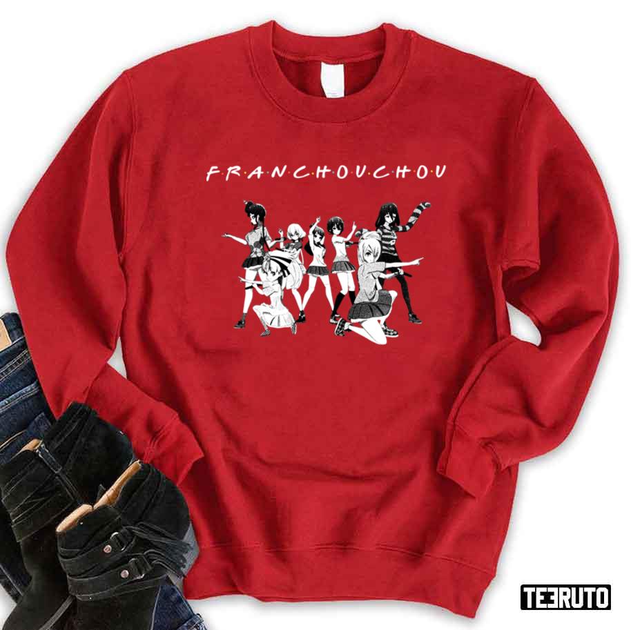 Franchouchou Friends Font Zombie Land Saga Unisex Sweatshirt