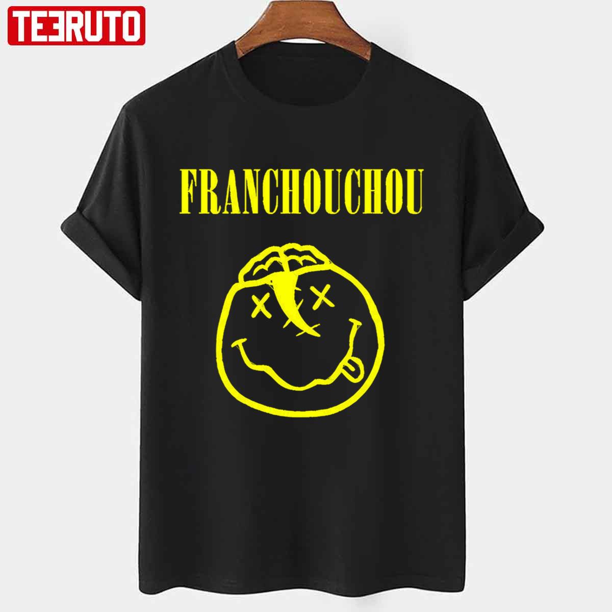 Franchouchou Zombie Land Saga Nirvana Logo Inspired Unisex T-Shirt