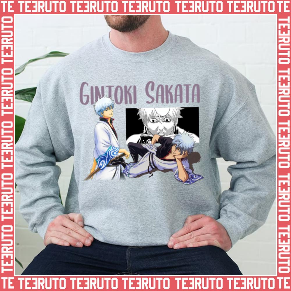 Gintoki Sakata Gintama Funny Moment Unisex Sweatshirt Teeruto 1544