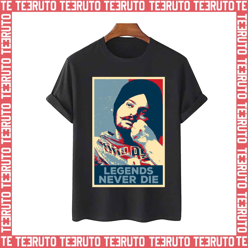 Legends Never Die  Sidhu Moosewala T-shirts