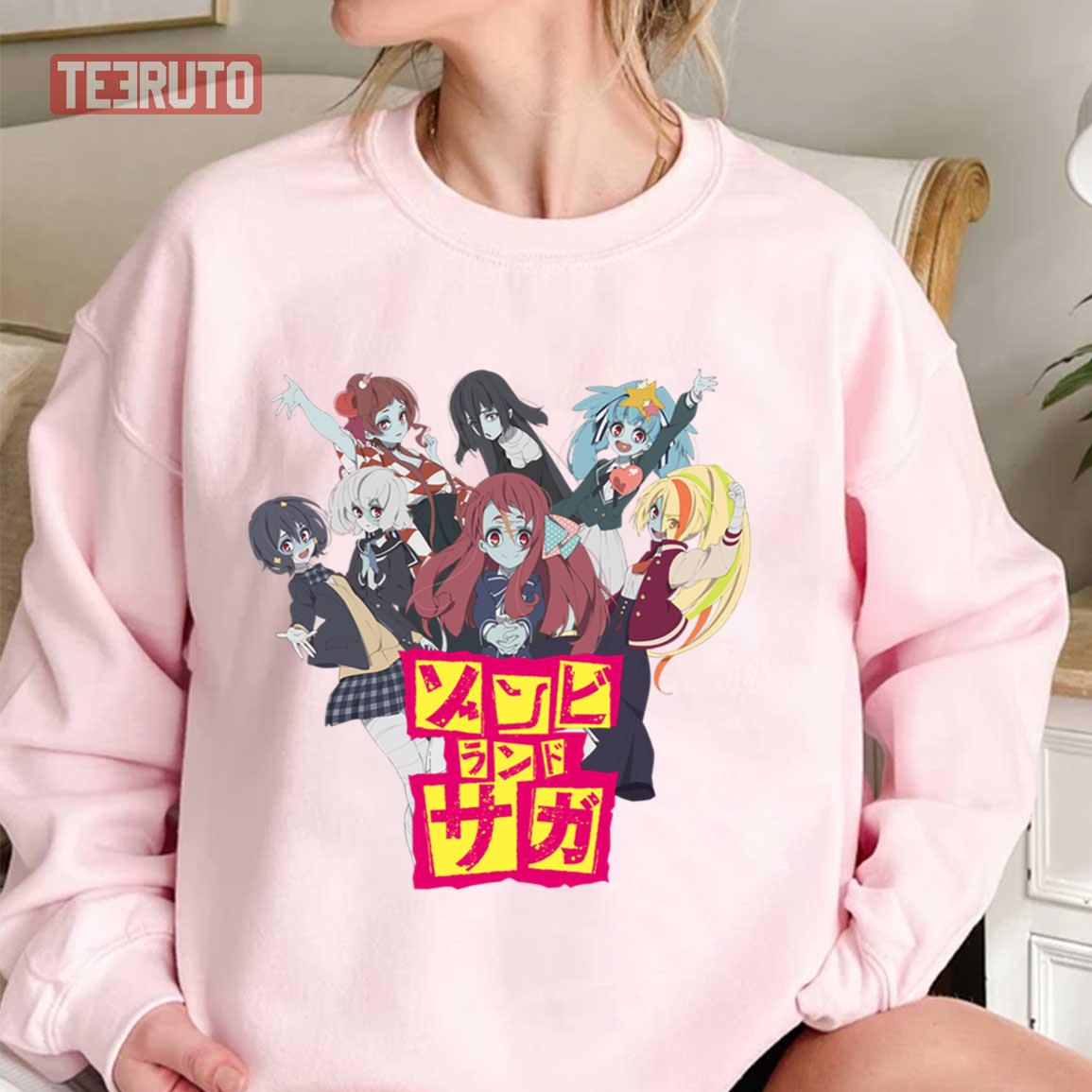 Group Of Legendary Girls Zombie Land Saga Logo Unisex Sweatshirt