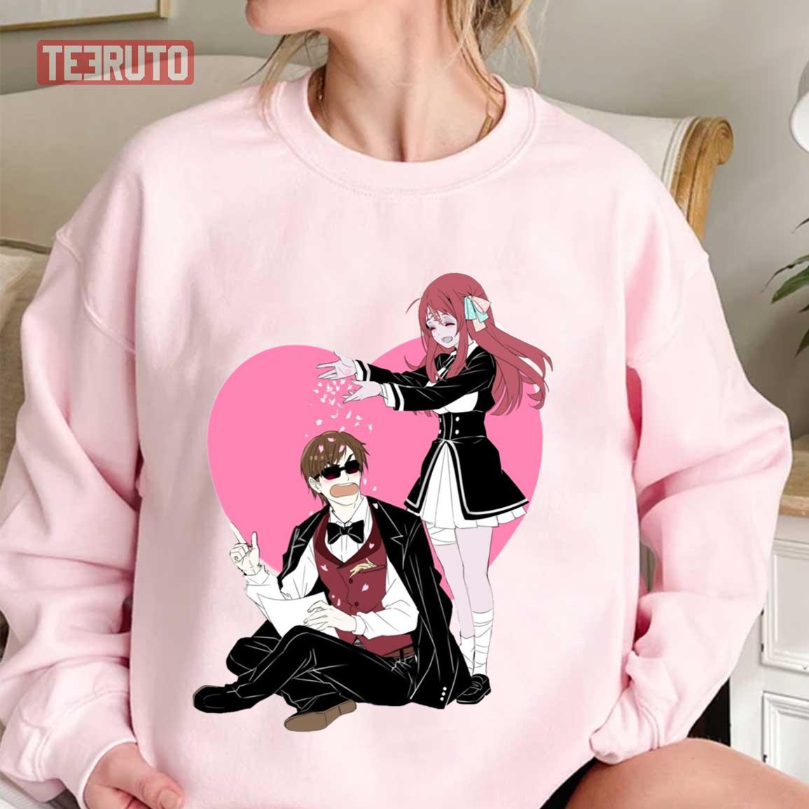 Heart Kotaro Tatsumi Sakura Minamoto Zombie Land Saga Unisex Sweatshirt