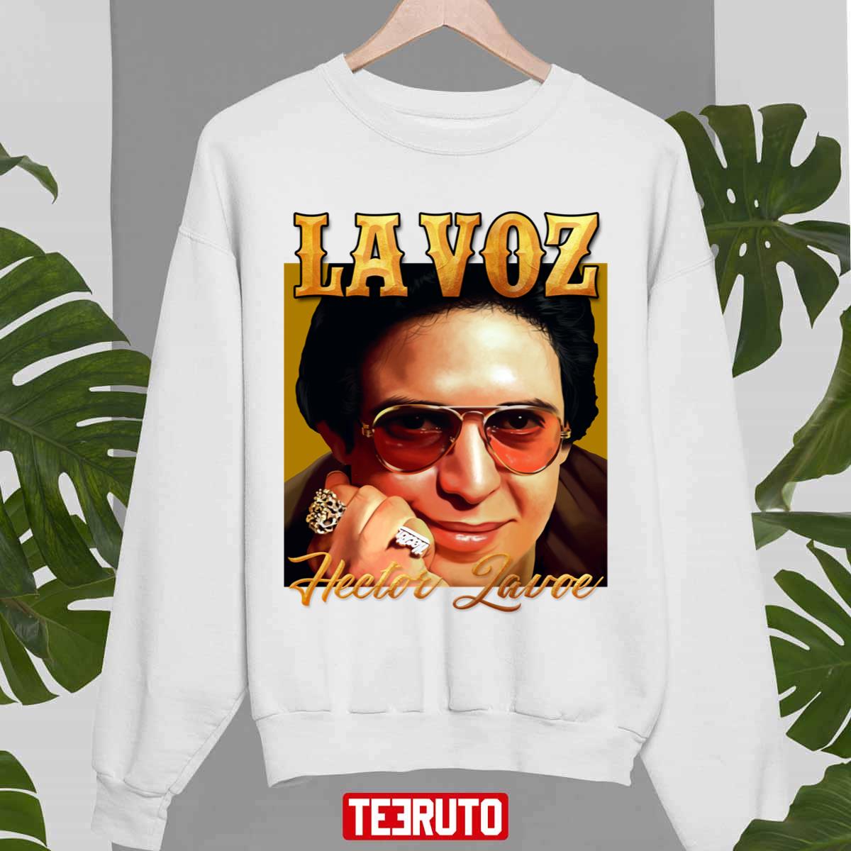 Hector Lavoe El Cantante Puerto Rico La Voz Retro Unisex Sweatshirt