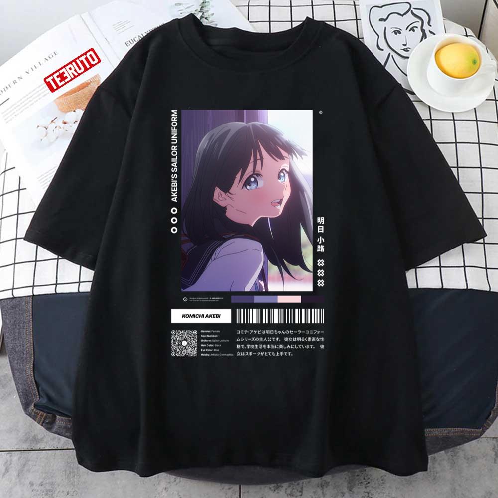 Introduce Komichi Akebi Akebi’s Sailor Uniform Unisex T-Shirt