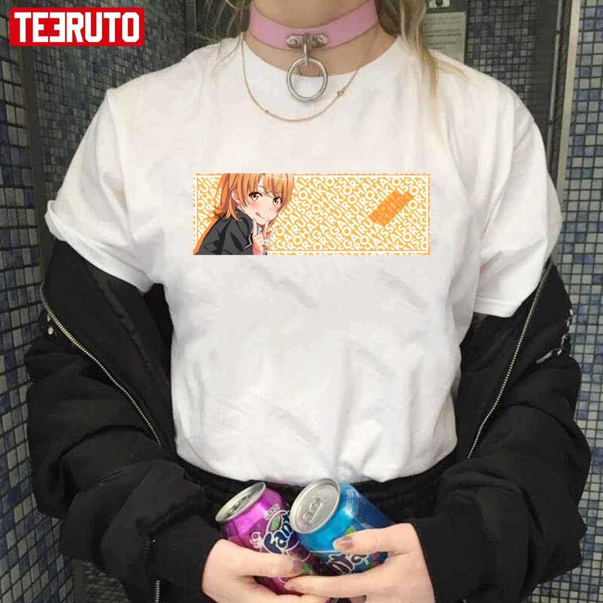 Iroha Isshiki Oregairu Banner Style Unisex T-Shirt