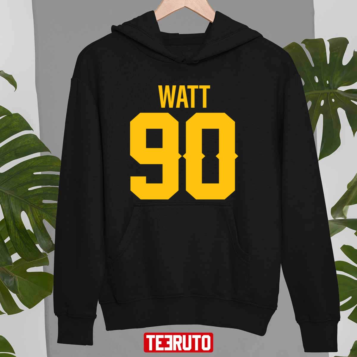 T J Watt Pittsburgh Steelers 3d Full Printing Unisex Hoodie T-shirt 