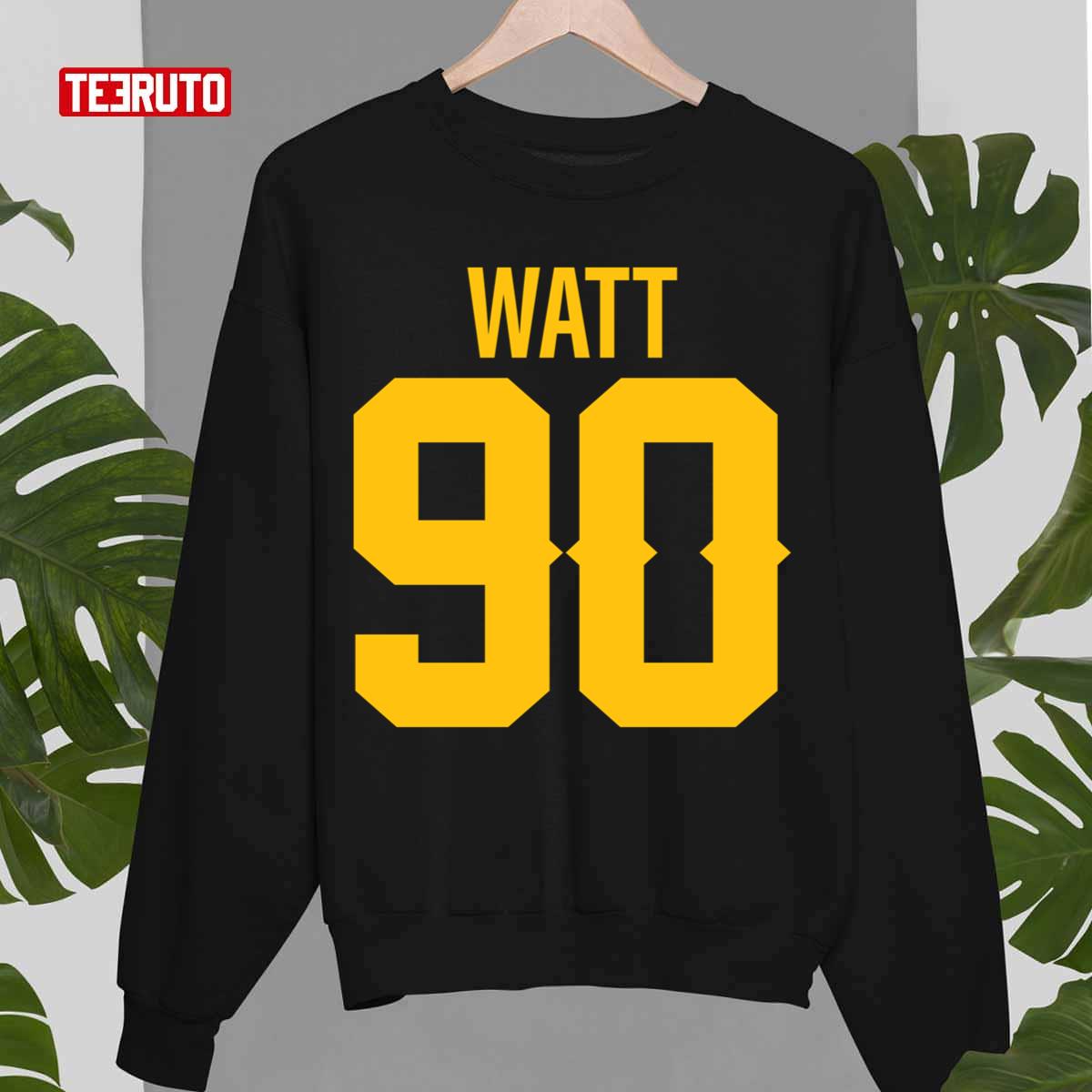 PITTSBURGH STEELERS NFL #90 TJ WATT JERSEY 4xl BLACK