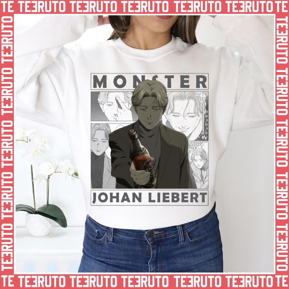 Johan Liebert Manga Monster Anime Unisex Sweatshirt - Teeruto