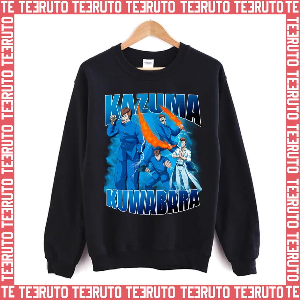 Kazuma Kuwabara Yusuke Urameshi Yu Yu Hakusho Unisex Sweatshirt Teeruto