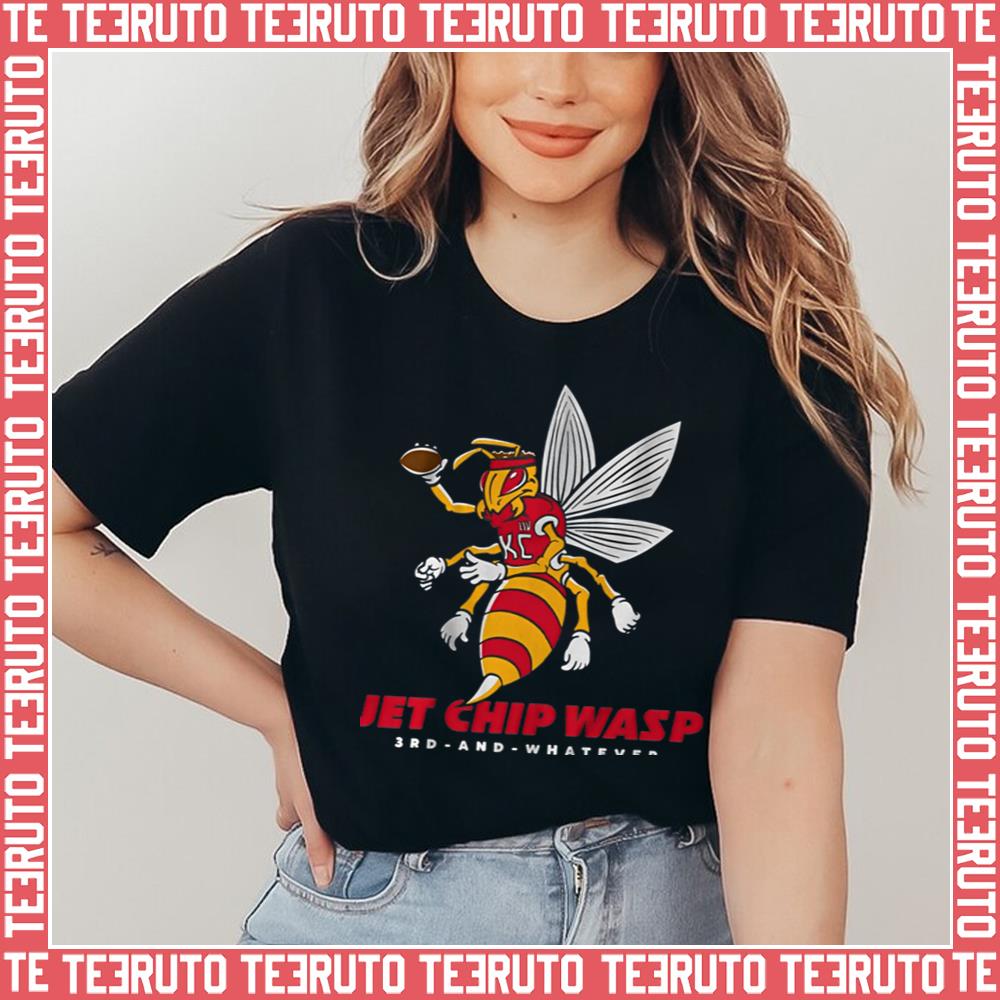 Jet Chip Wasp Kansas City Chiefs 3rd and whatever shirt