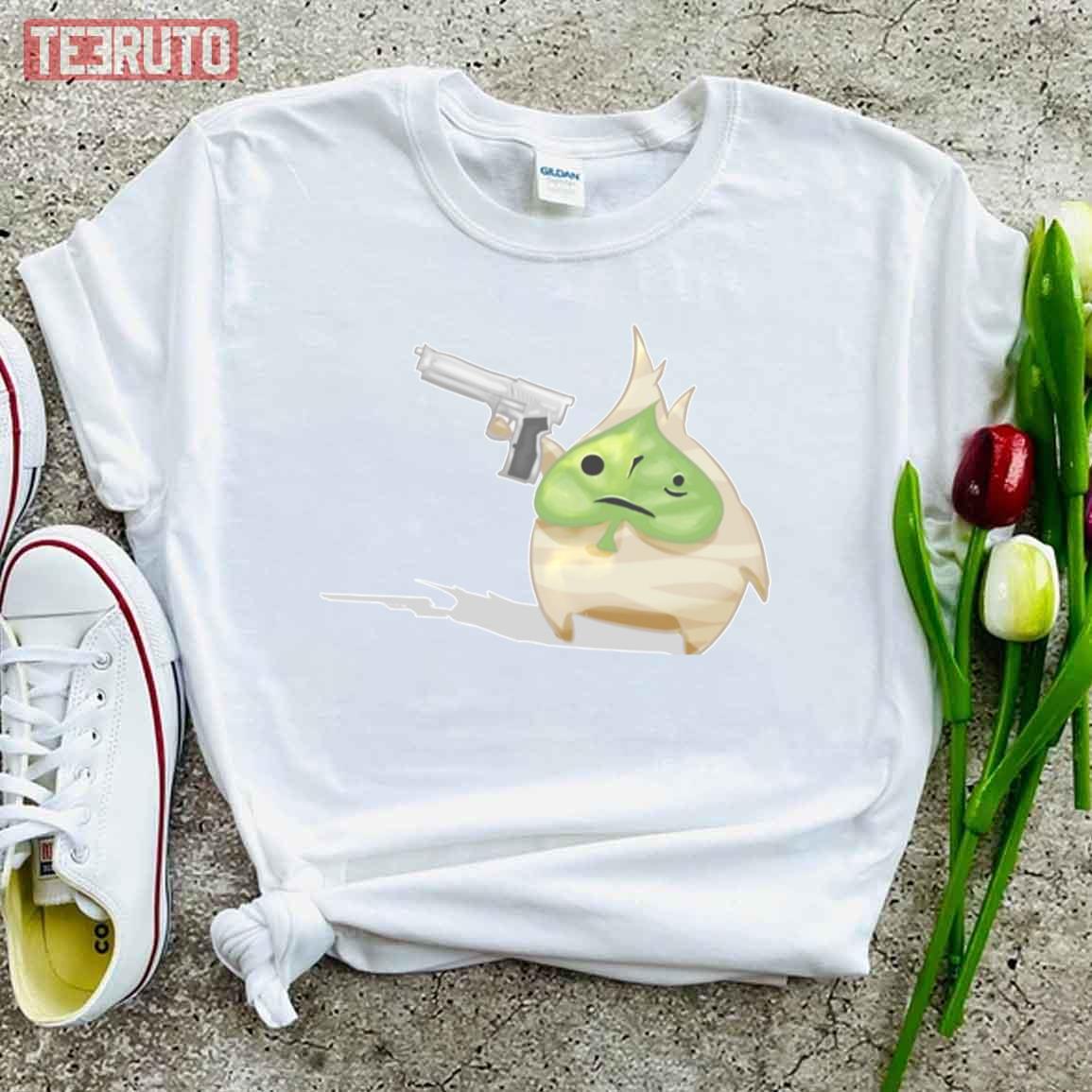 Korok Gun Cool Korok Skyward Sword Nintedo Zelda Unisex T-Shirt - Teeruto