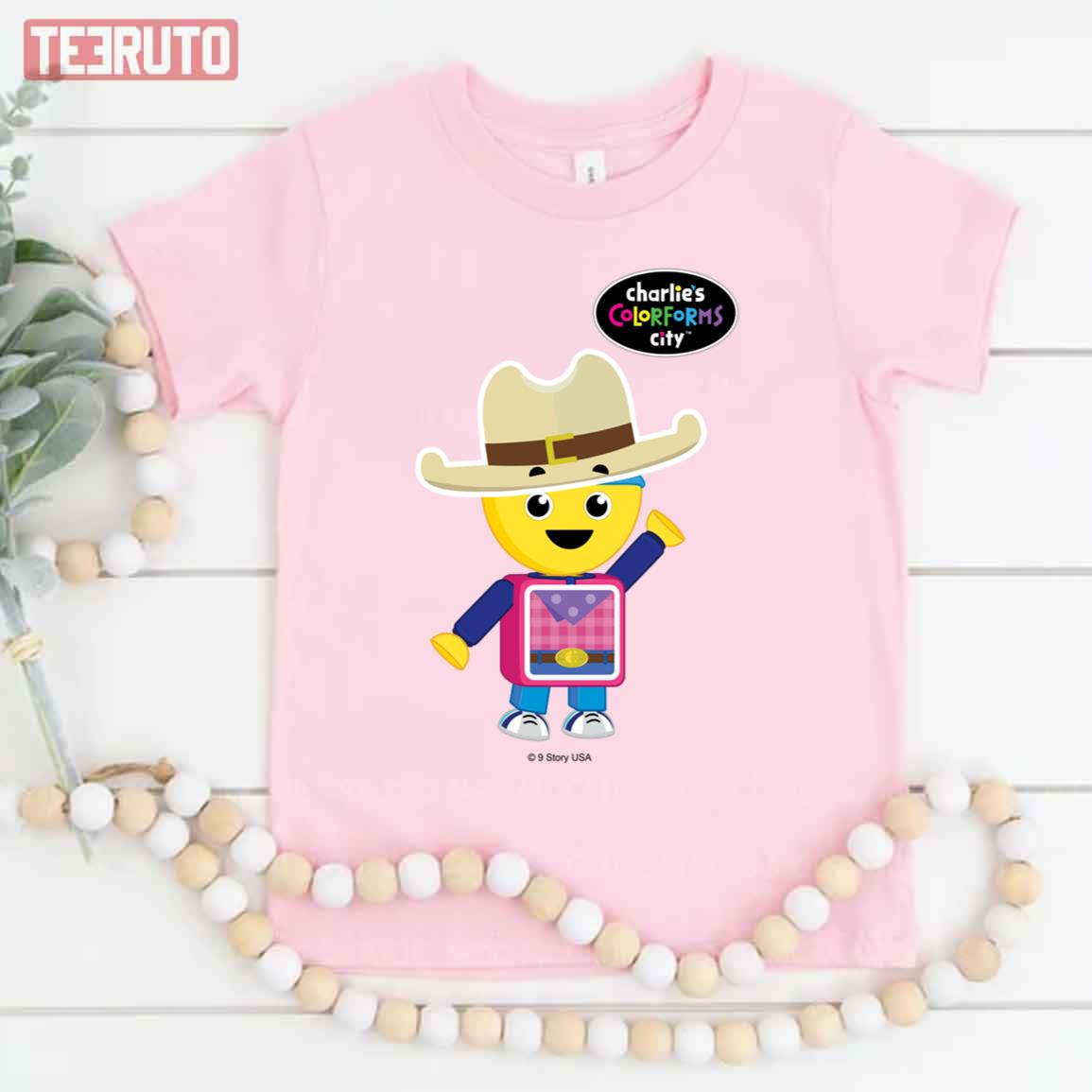 Meet New Friend Charlie's Colorforms City Cowboy Unisex T-Shirt - Teeruto