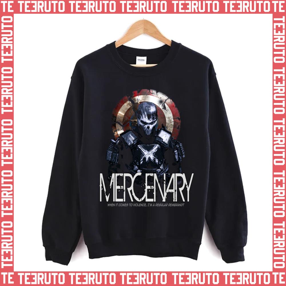 Mercenary Marvel Captain America Shield Unisex Sweatshirt