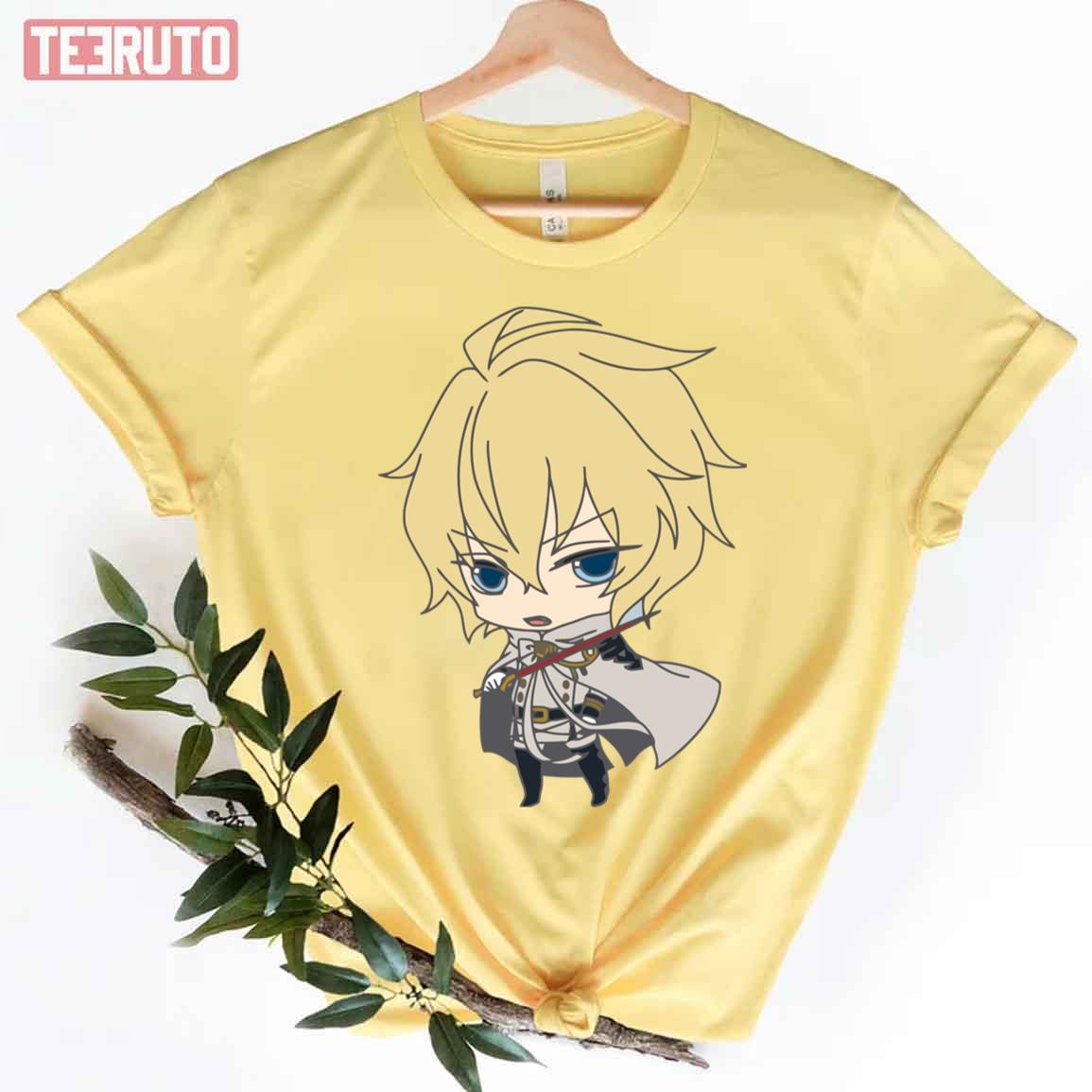 Mikaela Hyakuya Chibi Seraph Of The End Unisex T-Shirt - Teeruto